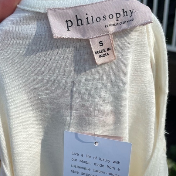 Philosophy Ruffle Trim Top - Picture 4 of 7